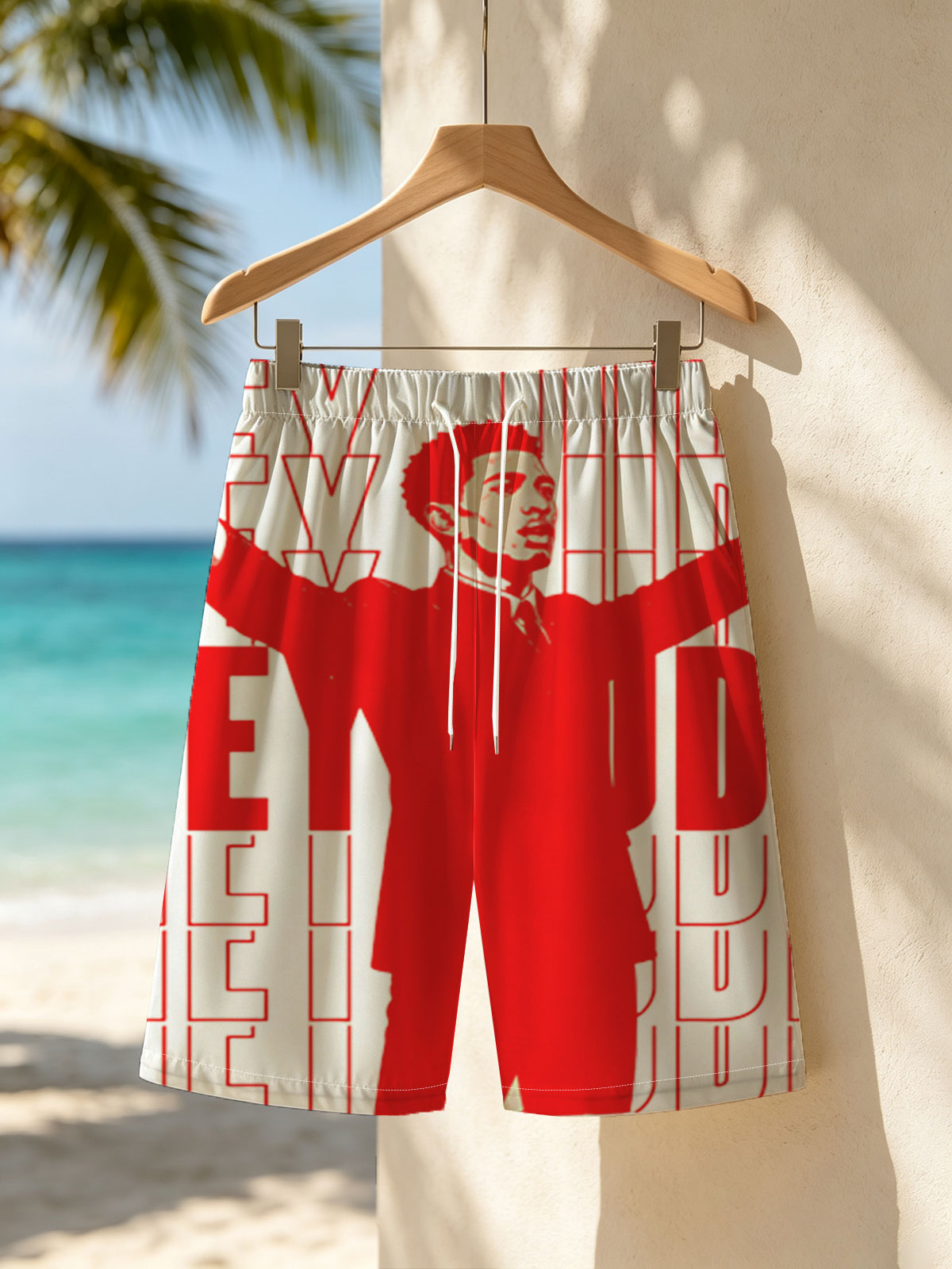 Hey Jude - Beatles Tribute Art -  Beach shorts