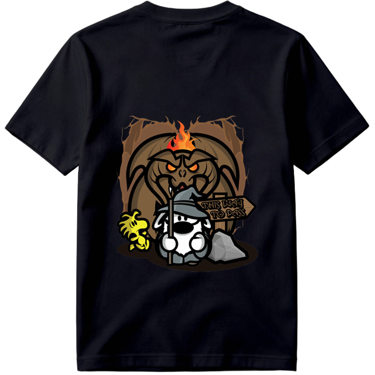 Pusheen and the Demon Gate - Tee