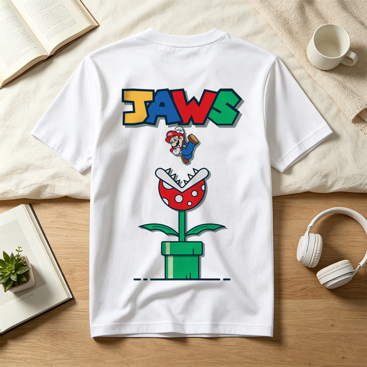 Mario vs. Piranha Plant: JAWS - Tee