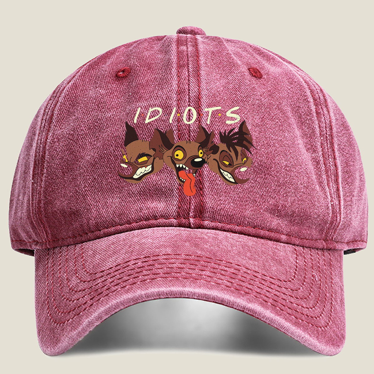 The Lion King - Hyenas Idiots - Washed Denim - Baseball Cap