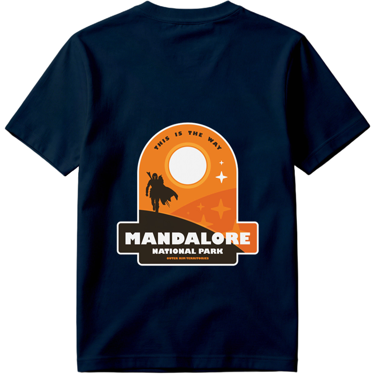 Mandalore National Park: The Mandalorian Walks the Way - Tee