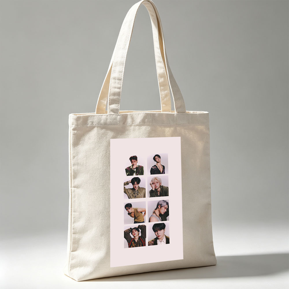 Stray Kids Individual Portraits in Stylish Fashion Shoot - Canvas tote bags