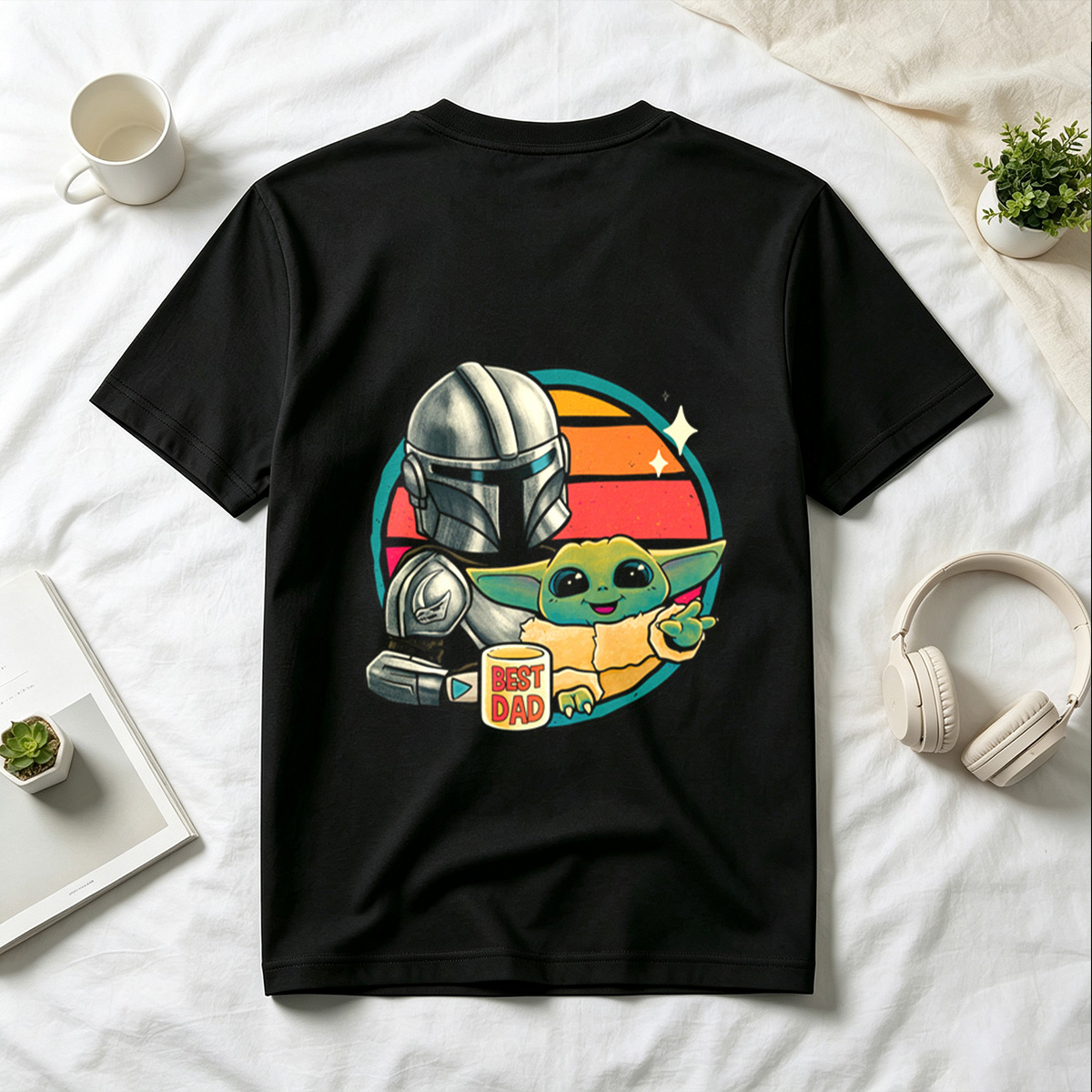 The Mandalorian and Grogu: Best Dad - Tee