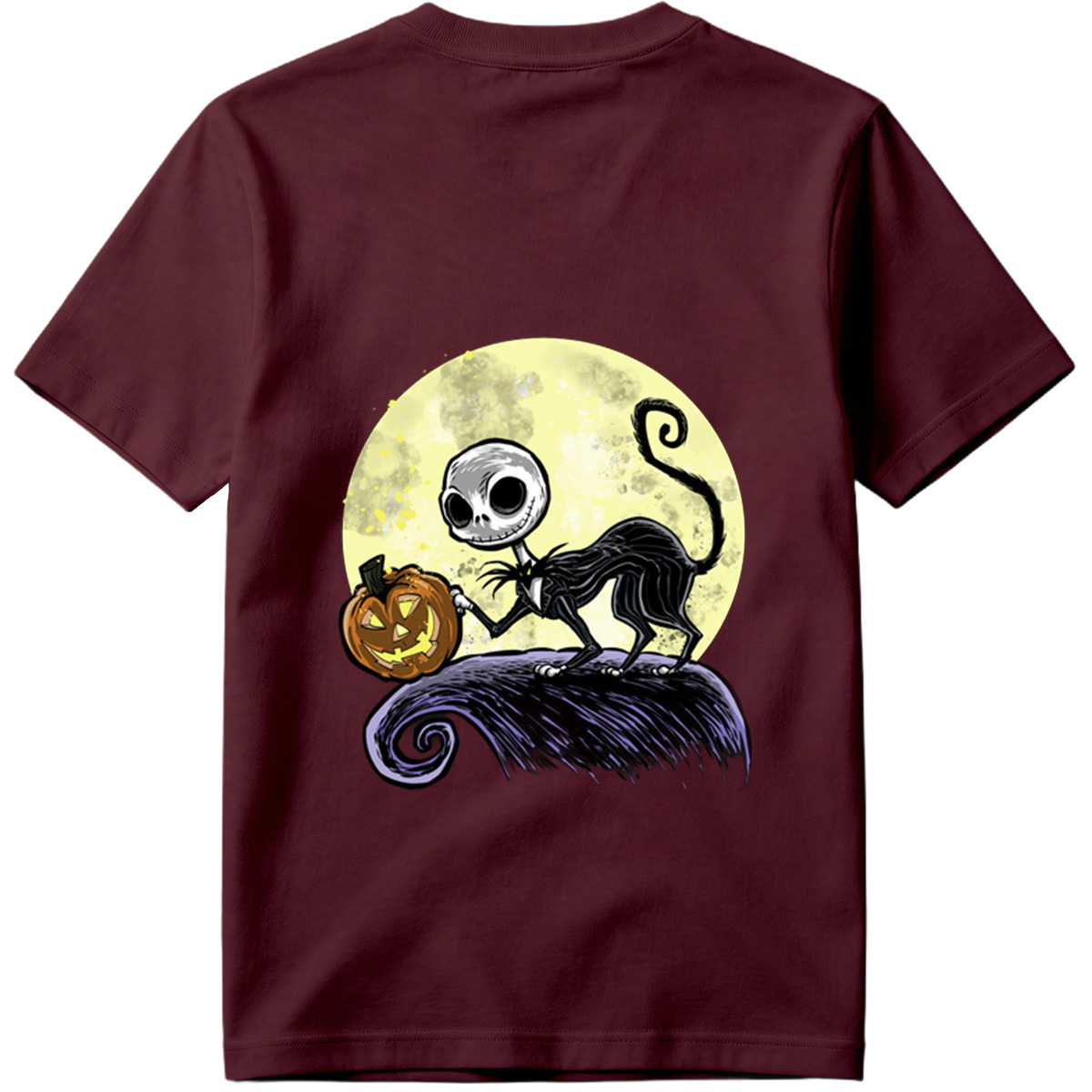 Jack Skellington and Pumpkin Moon - Tee