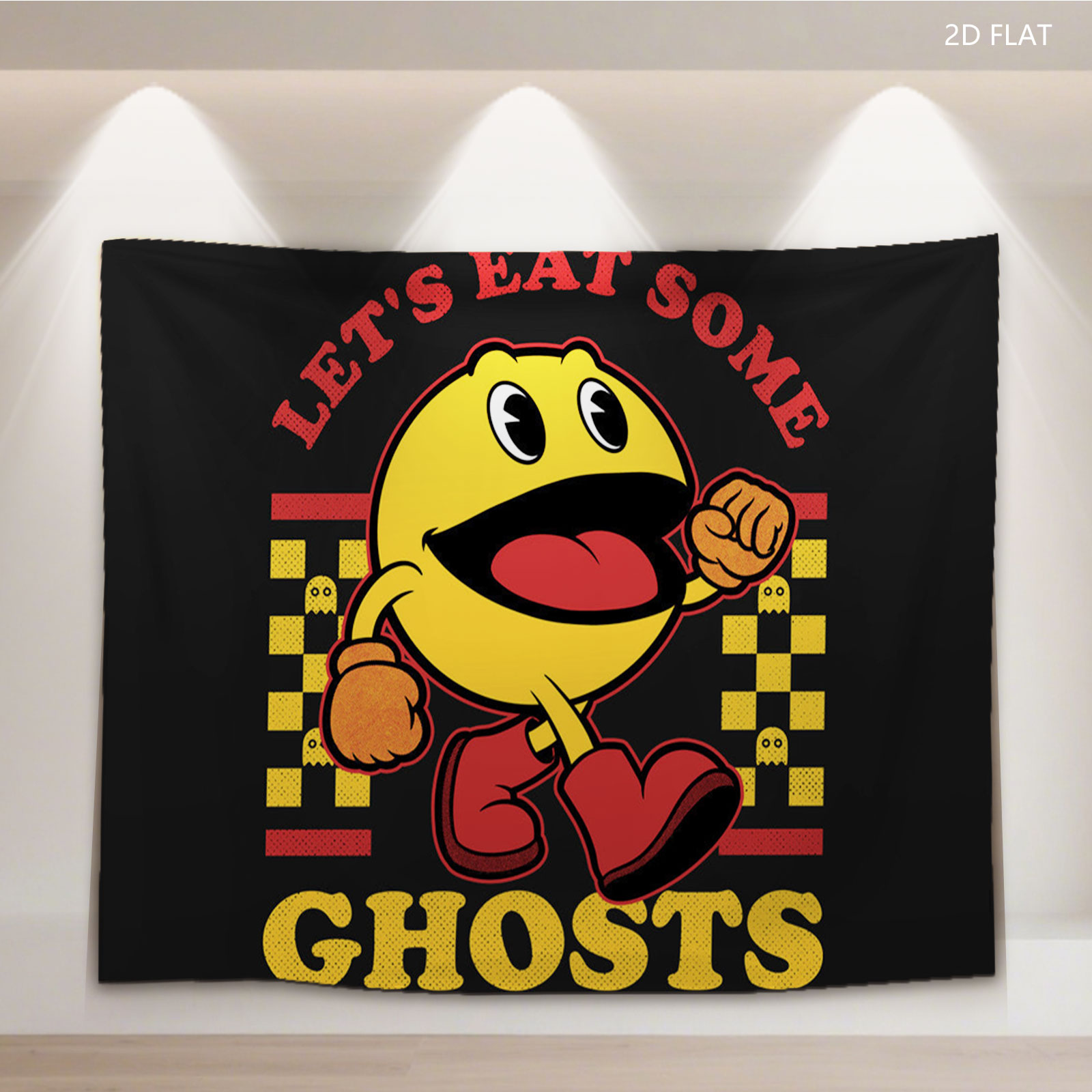 Pac-Man: Let's Eat Some Ghosts - Tapestry