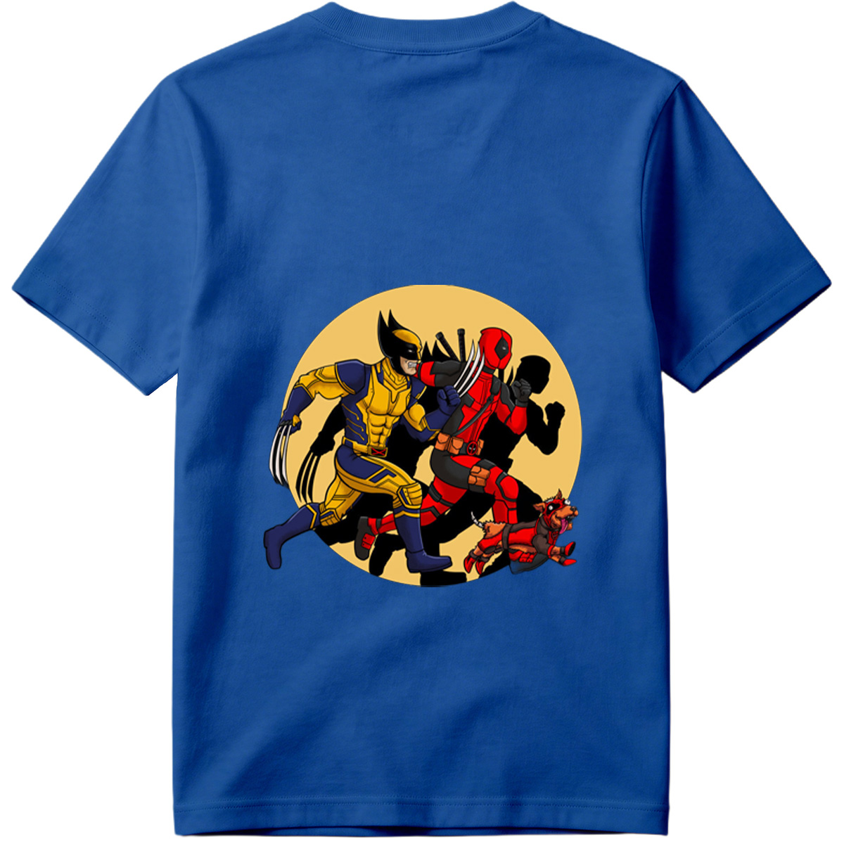 Wolverine and Deadpool with Dogpool - Tee