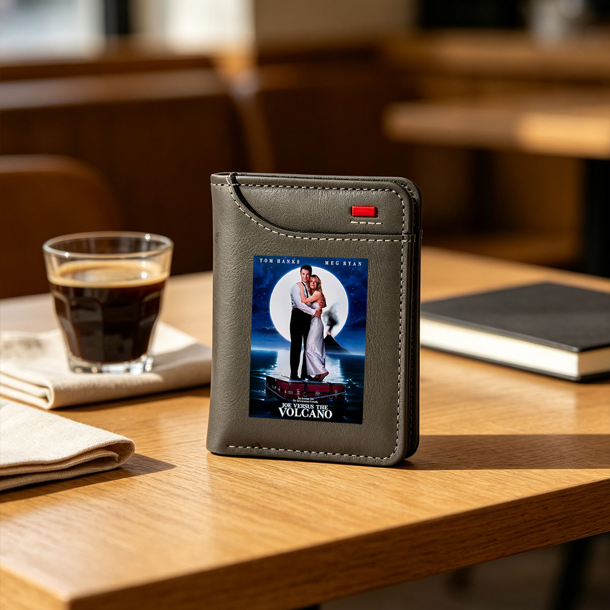 Joe Versus the Volcano: Tom Hanks and Meg Ryan in a Romantic Adventure Comedy - Vertical Style Wallet