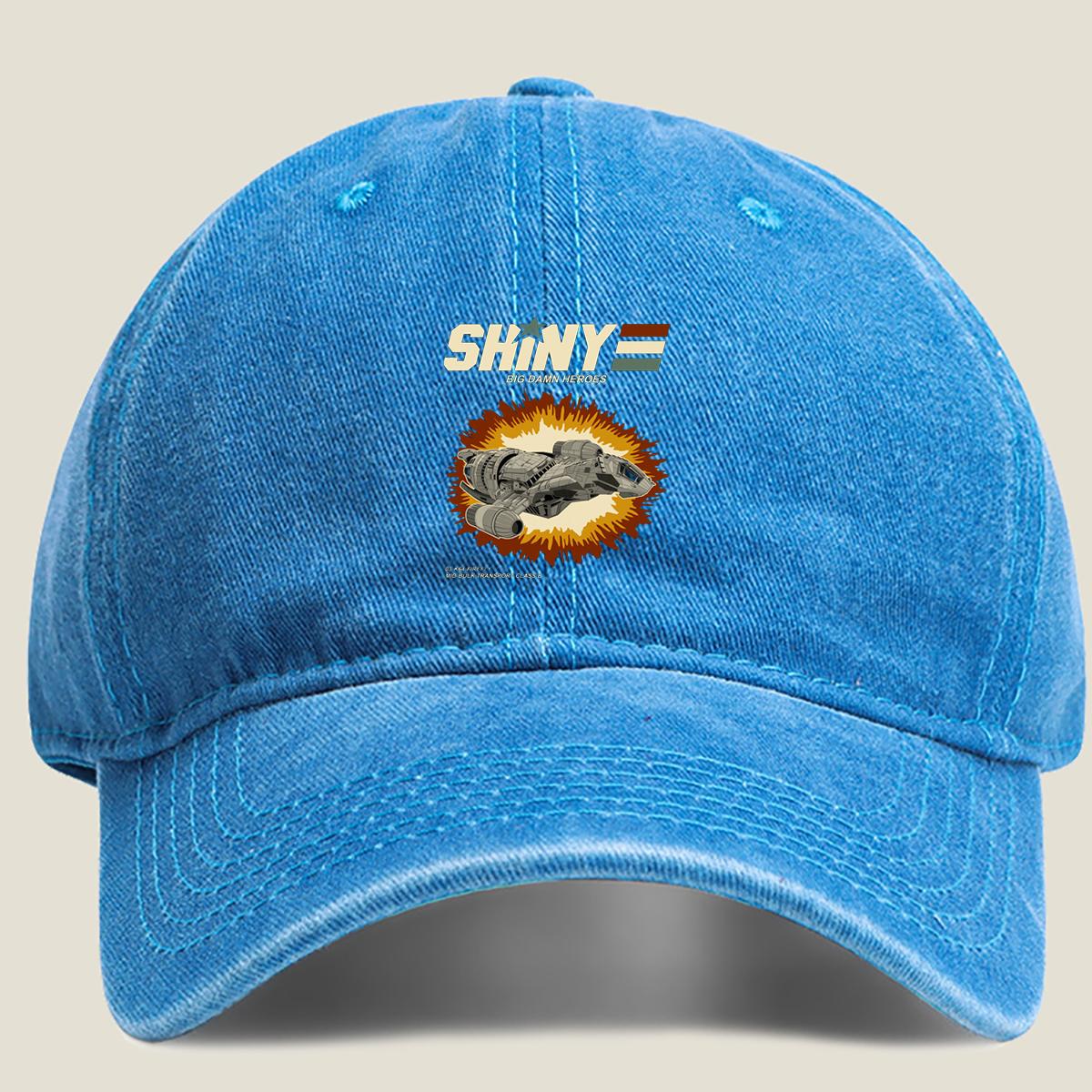 Firefly: Serenity - Big Damn Heroes - Washed Denim - Baseball Cap