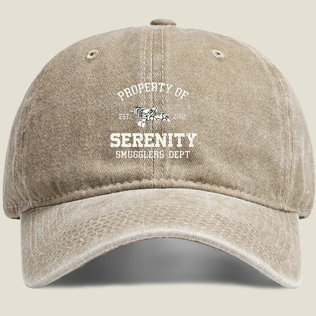 Firefly Serenity Smugglers Department - Washed Denim - Baseball Cap