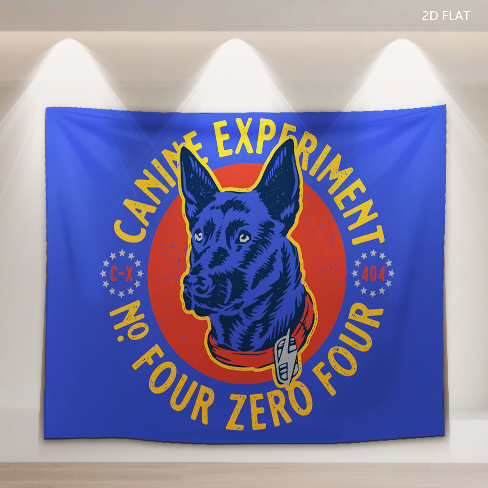 Canine Experiment 404: C-X No. Four Zero Four - Tapestry