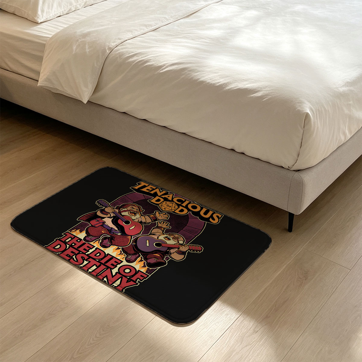 Tenacious D: The Die of Destiny - Jack Black & Kyle Gass in Fantasy Adventure - Flannel floor mat