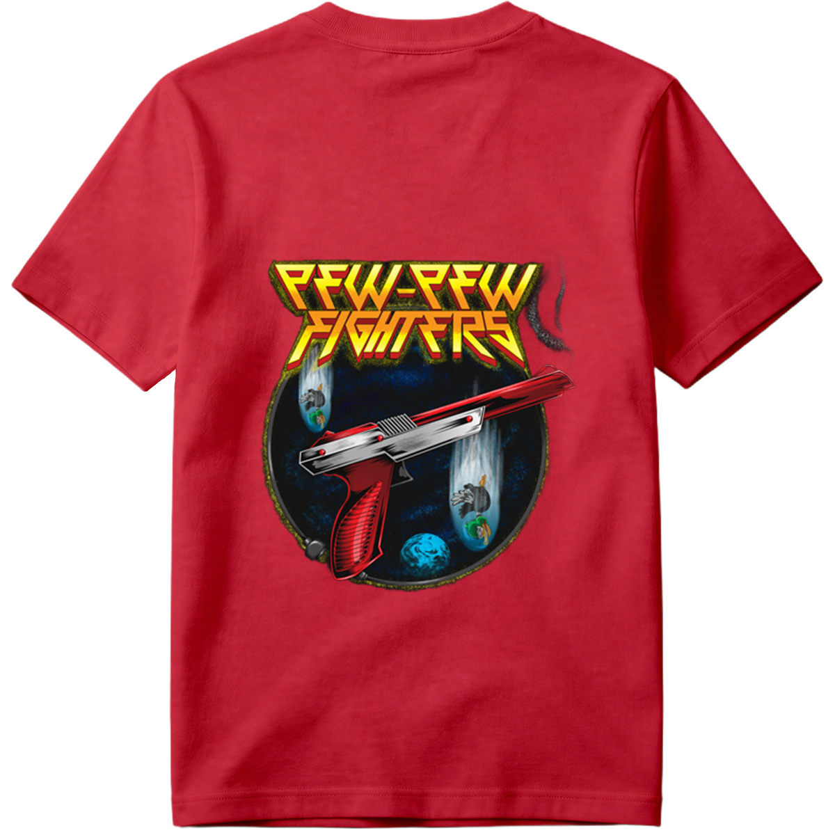 Pew-Pew Fighters: Laser Blasters and Space Ducks - Tee