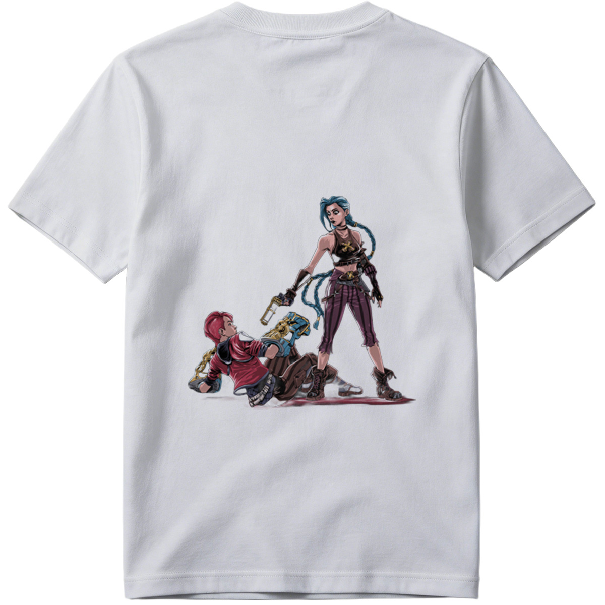 Jinx and Vi from League of Legends - Tee