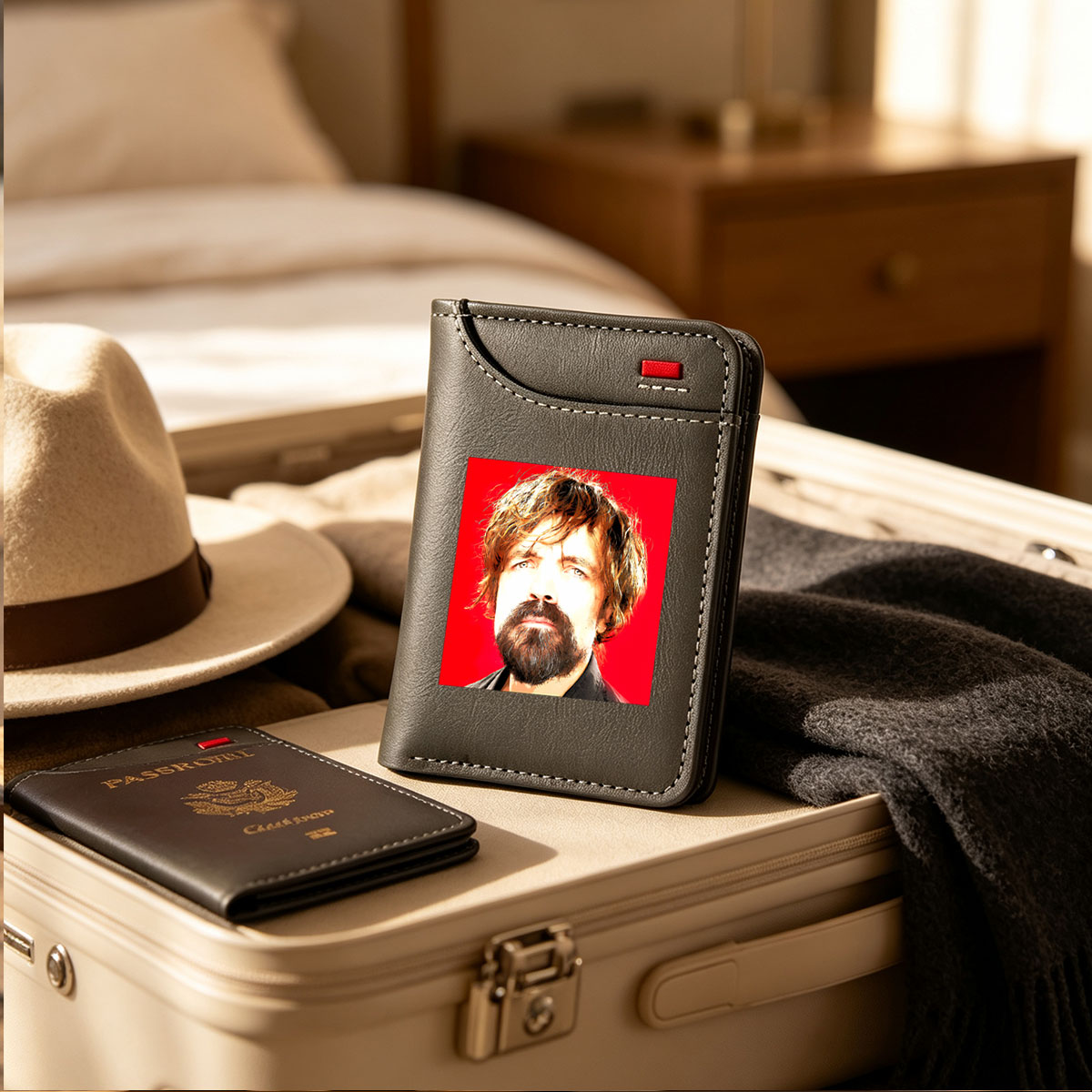 Peter Dinklage as Tyrion Lannister from Game of Thrones - Vertical Style Wallet