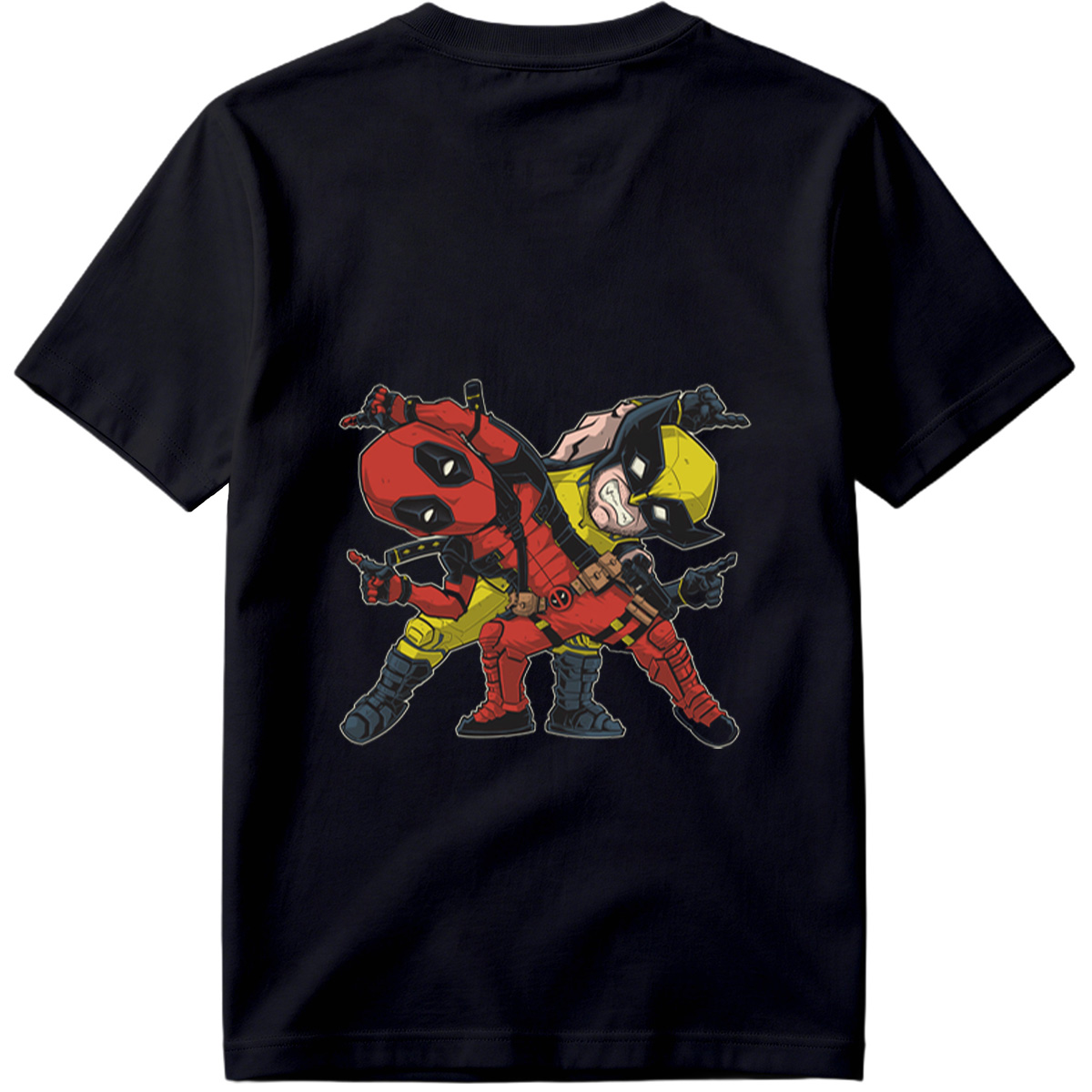 Deadpool and Wolverine Chibi Art - Tee