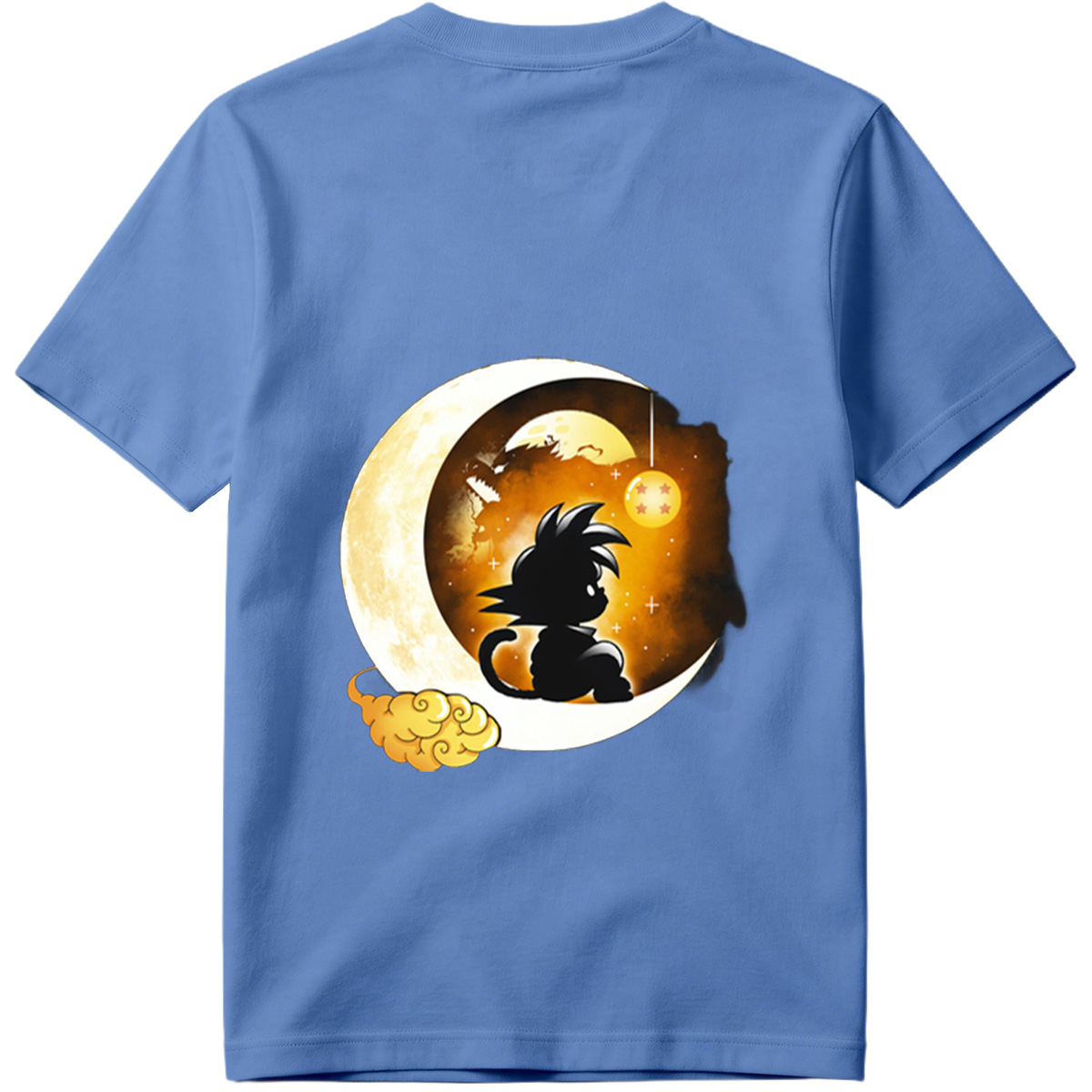 Dragon Ball: Goku and Moon with Dragon Ball - Tee