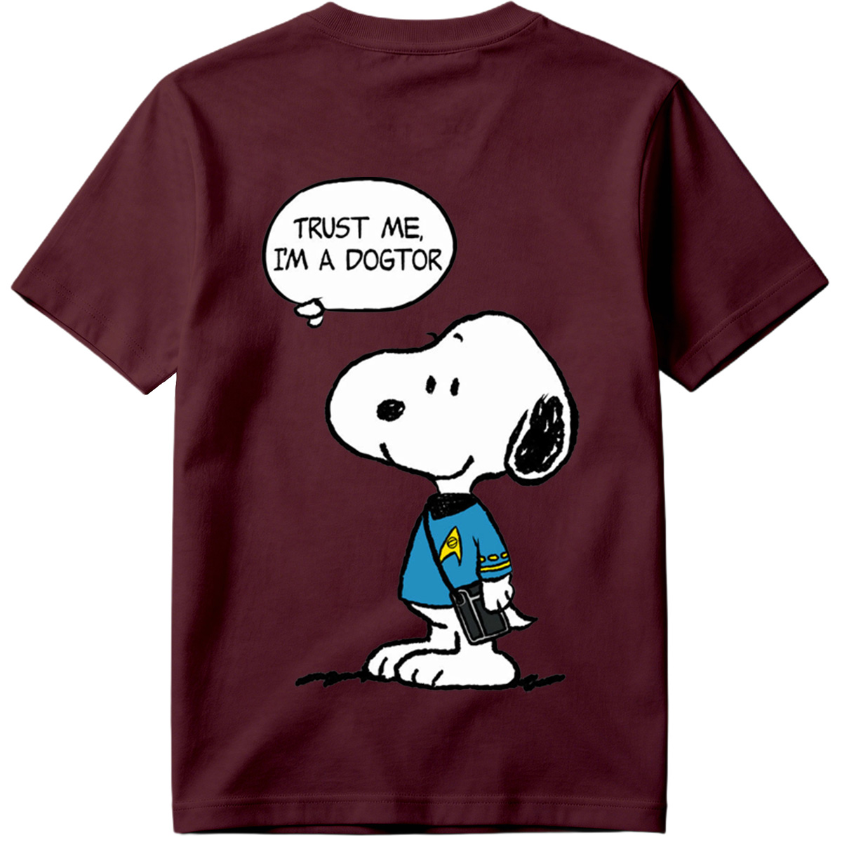 Snoopy as Starfleet Doctor - Tee