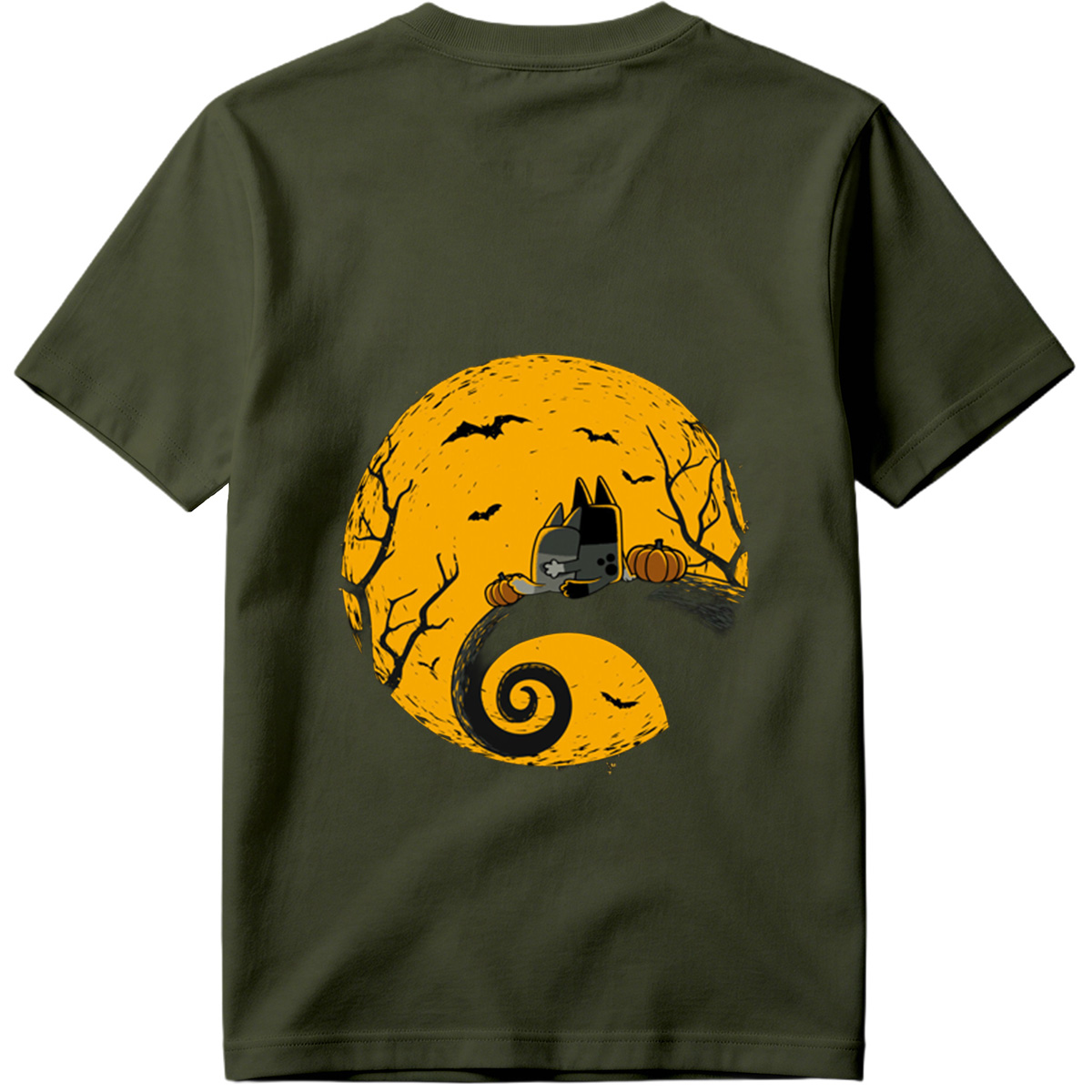 Pusheen the Cat Halloween Moon - Tee