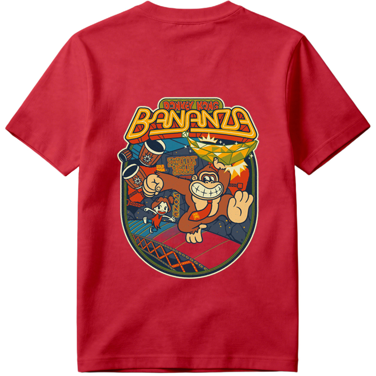 Donkey Kong Bananza: Donkey Kong and Diddy Kong Adventure - Tee