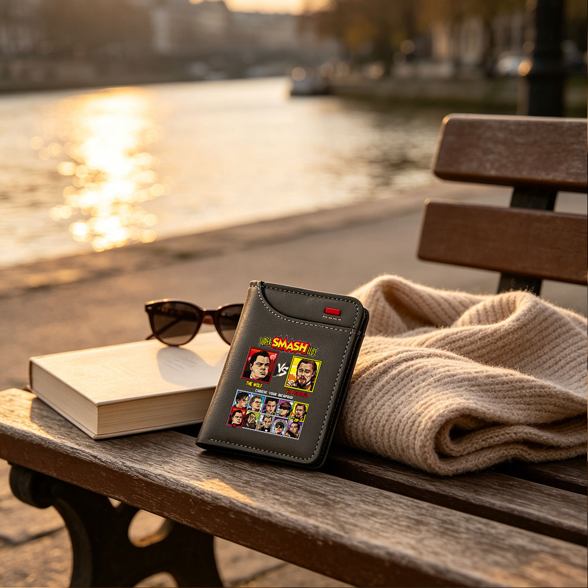 Super Smash Leo's: The Wolf vs The Monsieur - Choose Your DiCaprio! - Vertical Style Wallet