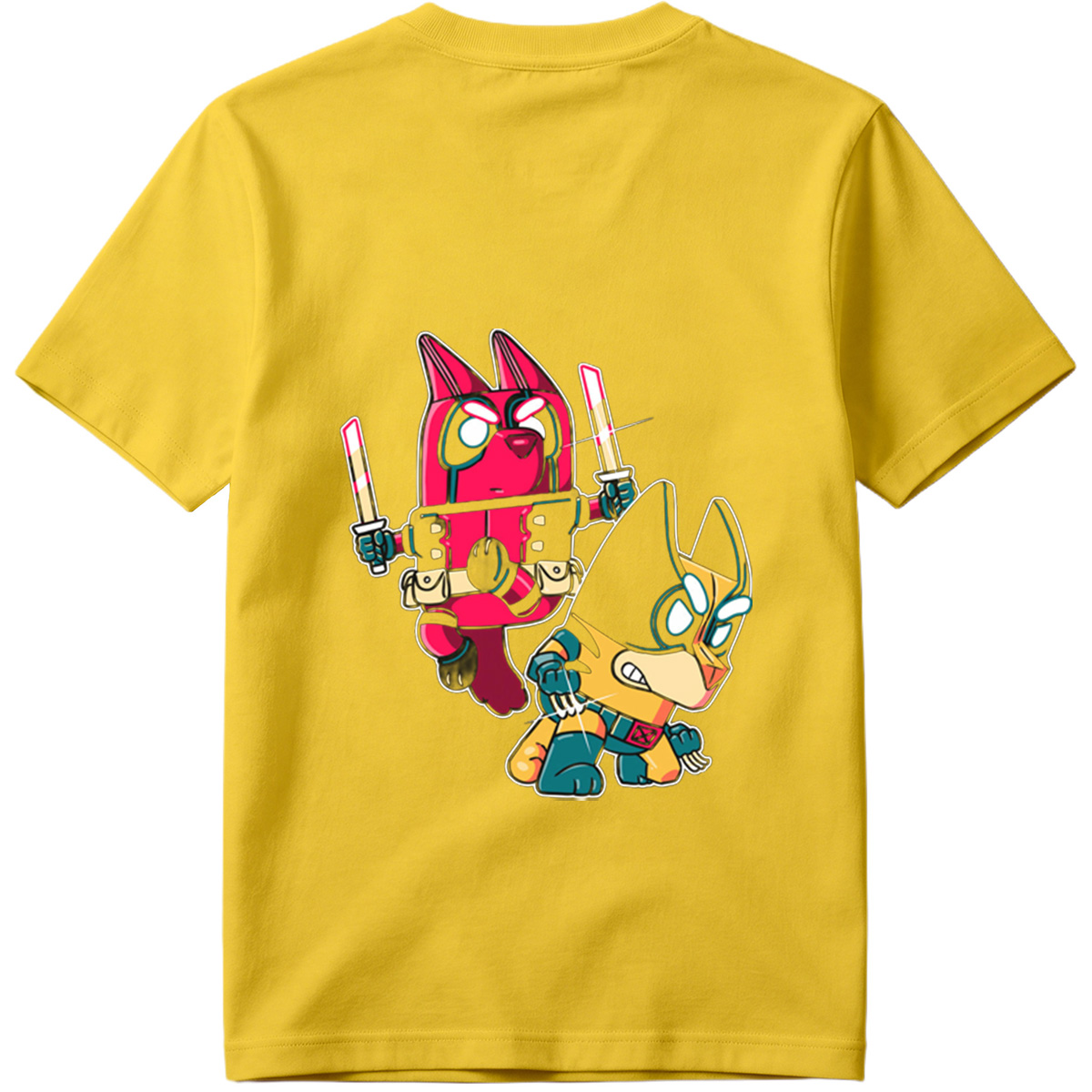 Deadpool and Batman: Chibi Heroes Clash - Tee