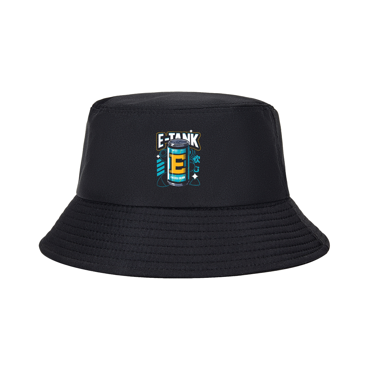 E-Tank Energy Drink Can Design - Fisherman's Hat