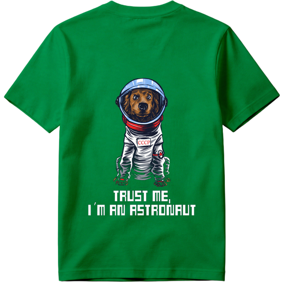 Cosmic Canine: CCCP Astronaut Dog - Tee