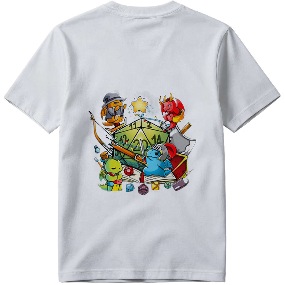 D&D: Dragon, Duck, and D20 Adventure - Tee