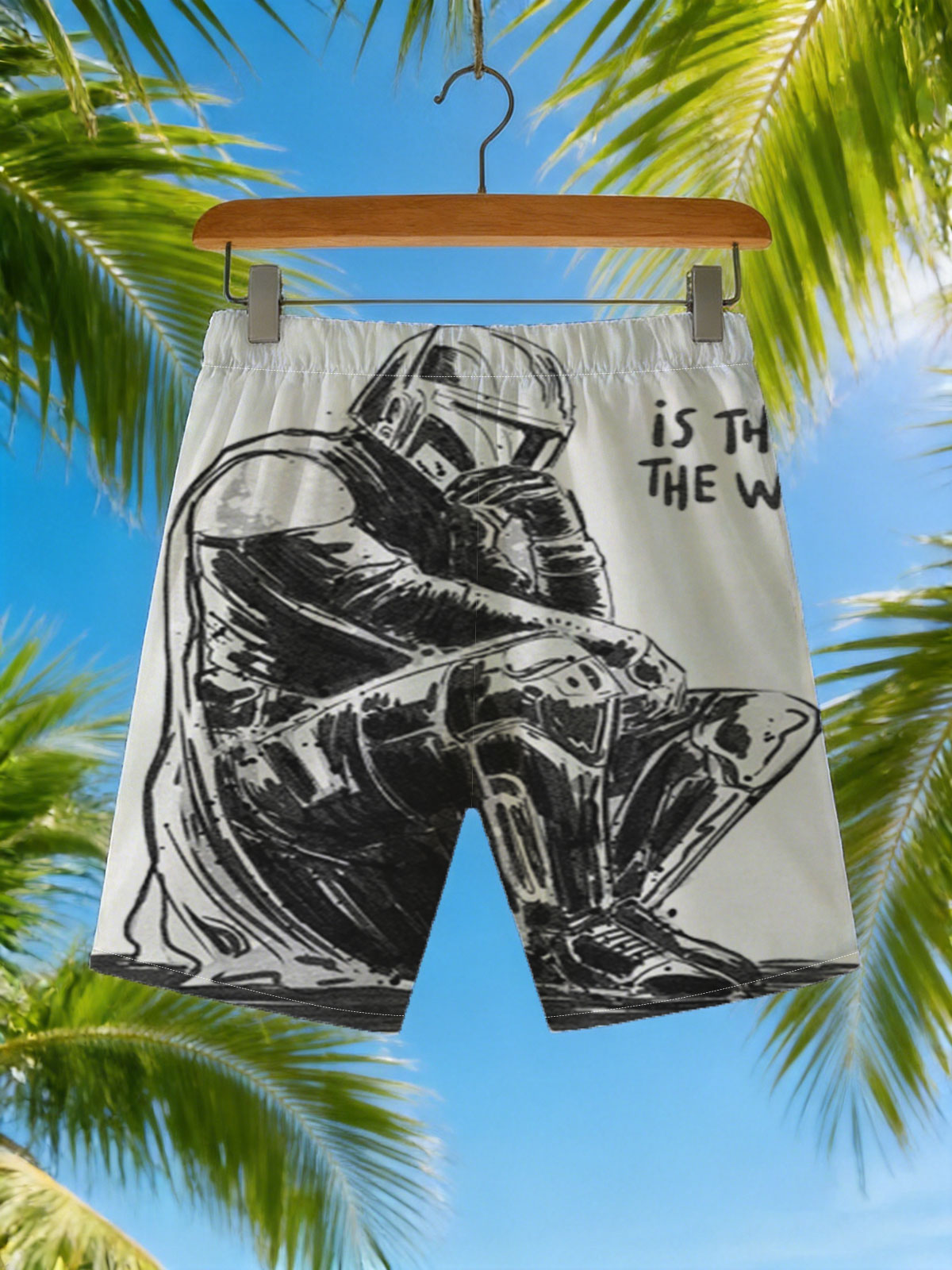 The Mandalorian: Is This the Way? -  Beach shorts