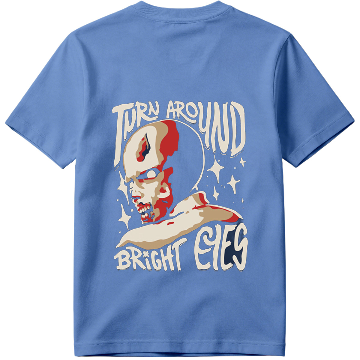 Turn Around Bright Eyes: Skull Character Design - Tee