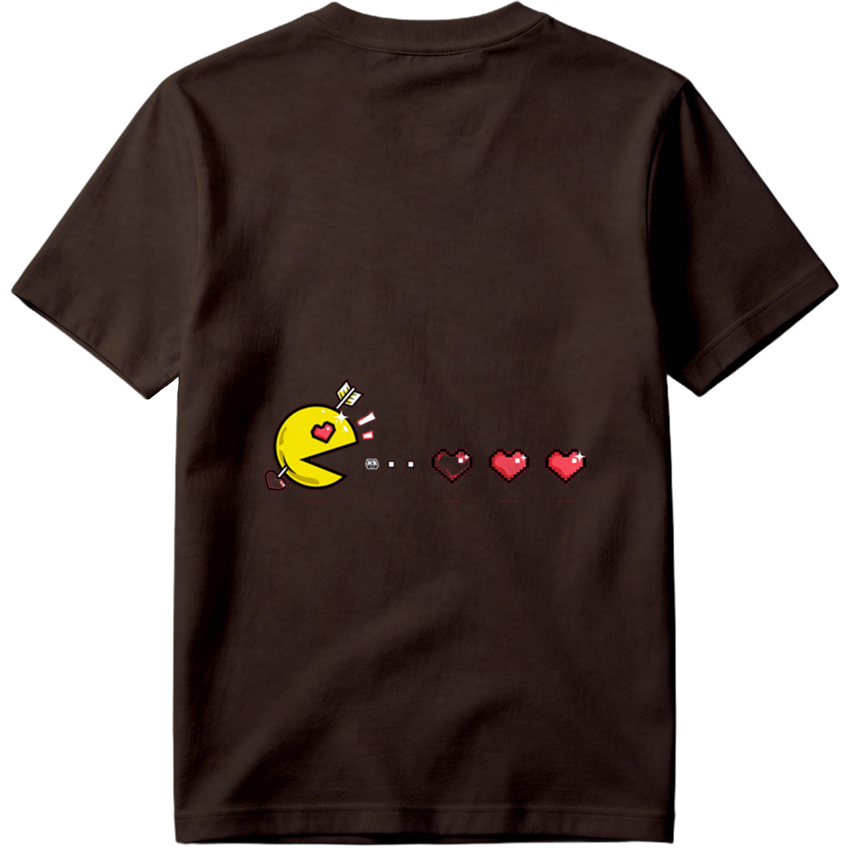 Pac-Man Loves Hearts - Tee