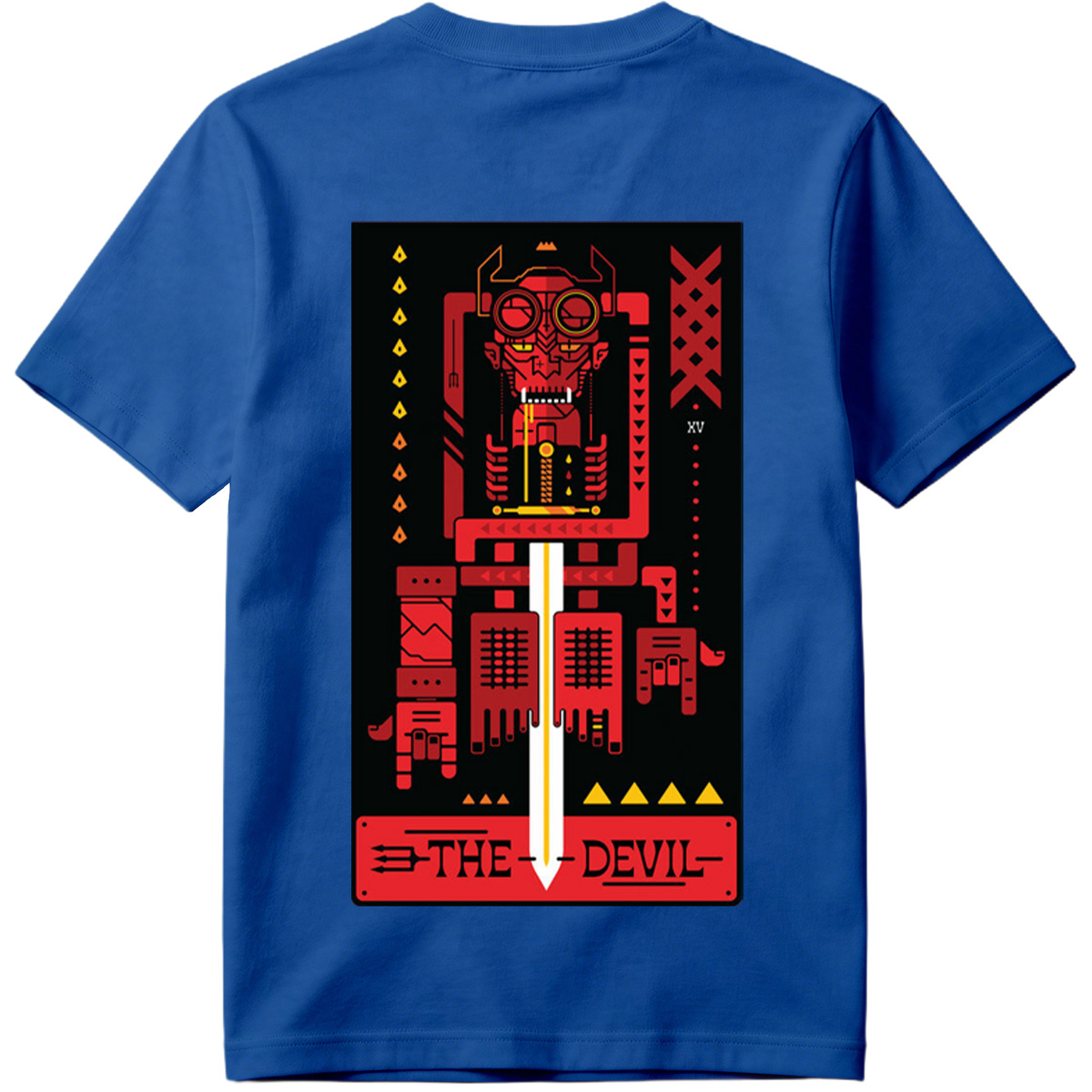 The Devil - Cybernetic Tarot Card - Tee