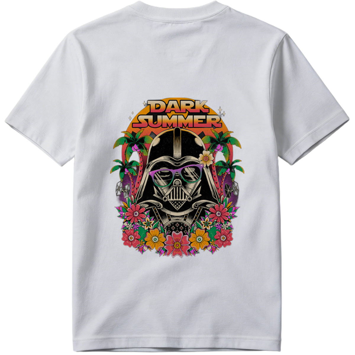 Dark Summer: Darth Vader in Tropical Paradise - Tee