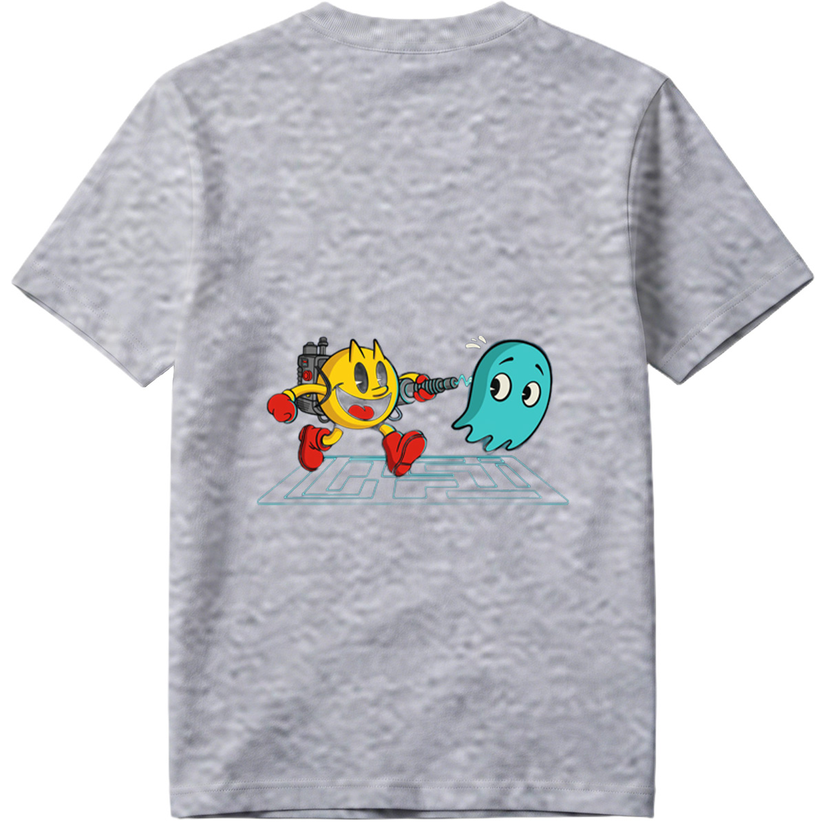 Pac-Man and Ghost in Action - Tee