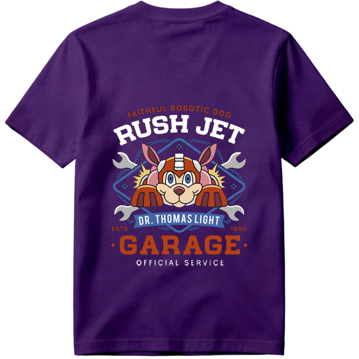 Rush Jet: Dr. Thomas Light Garage Official Service - Tee