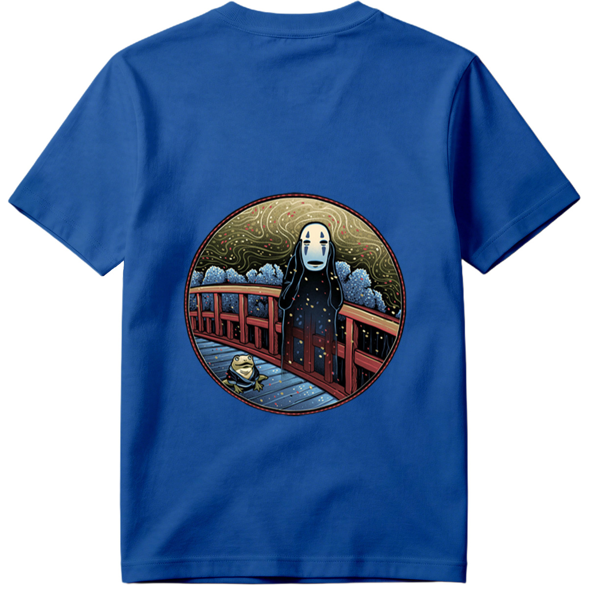 Spirited Away: No-Face and Frog on Bridge - Tee