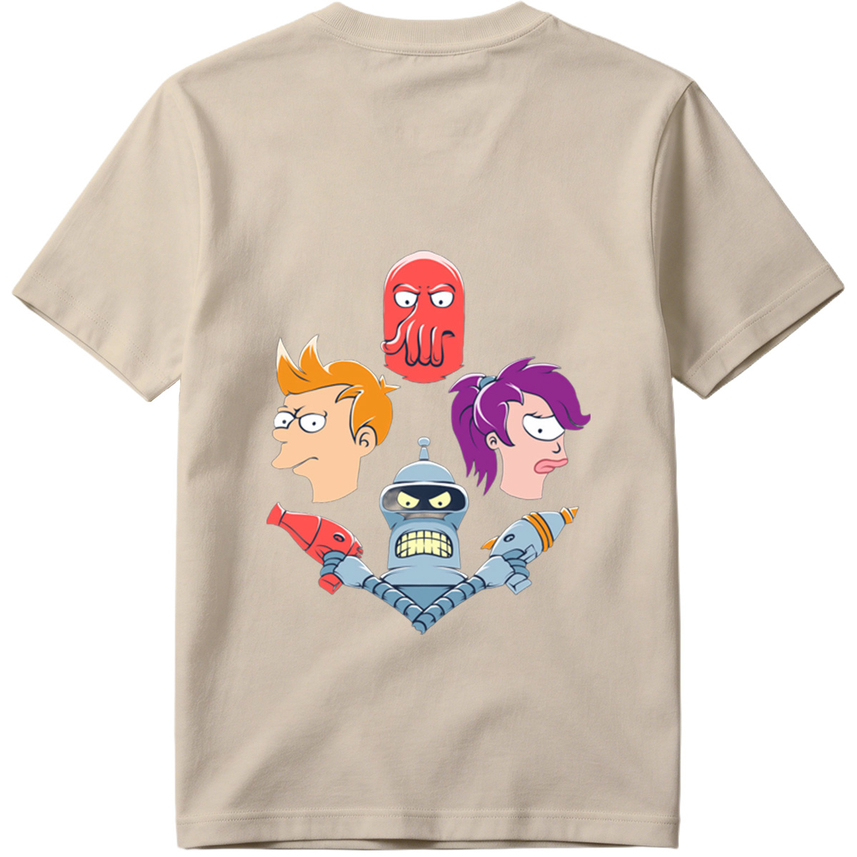 Futurama: Fry, Leela, Bender, and Zoidberg - Tee