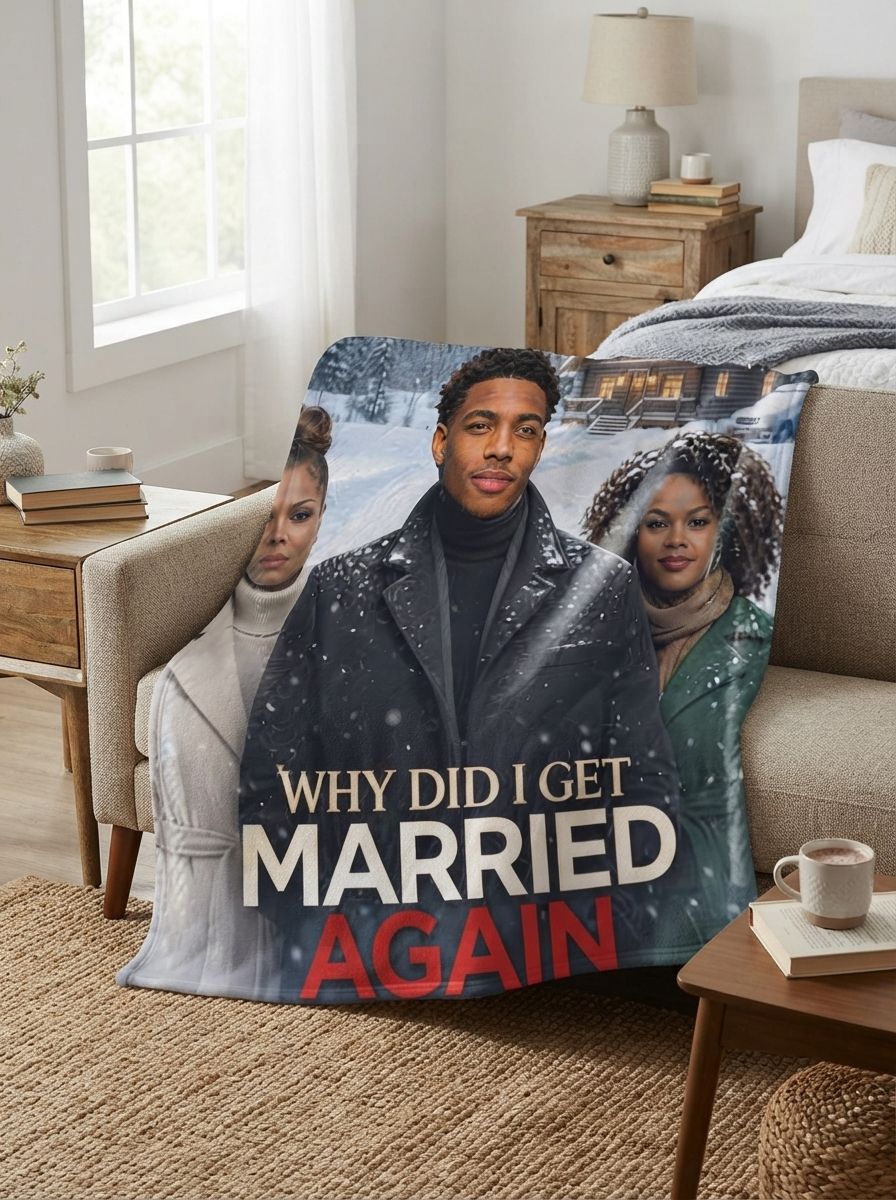 Custom Photo Face Blanket Personalized Winter Portrait Graphic Velvet Touch Flannel Fleece Throw Cozy Keepsake Gift for