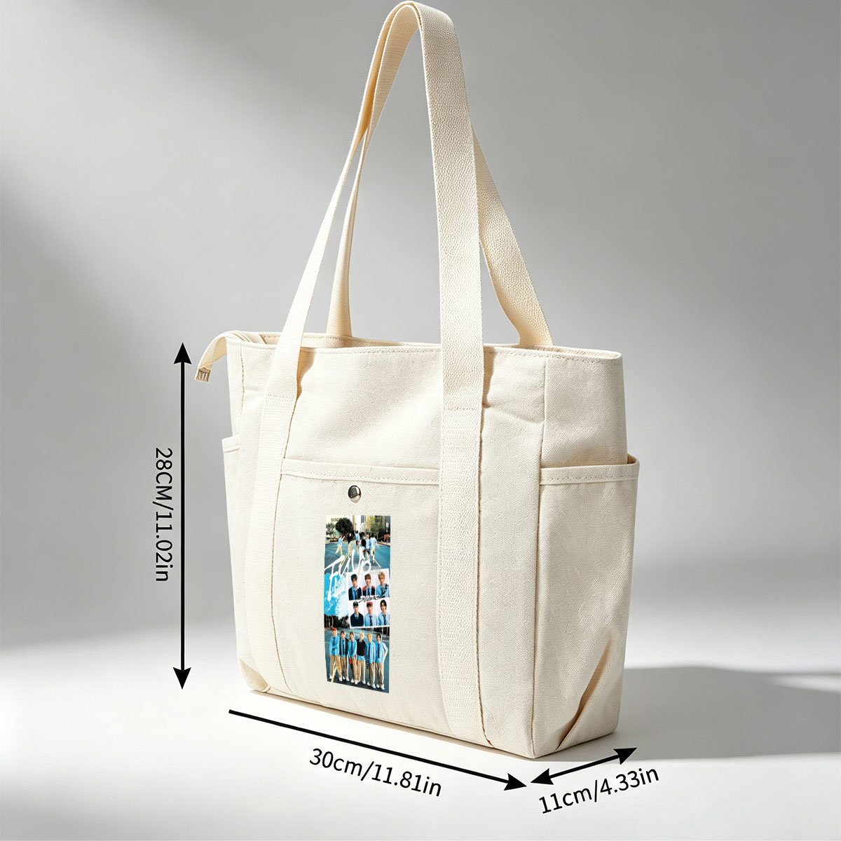 FUP Band in Urban Playground: Dynamic Group Portrait with Street Style and Individual Close-Ups - Multi-pocket bags