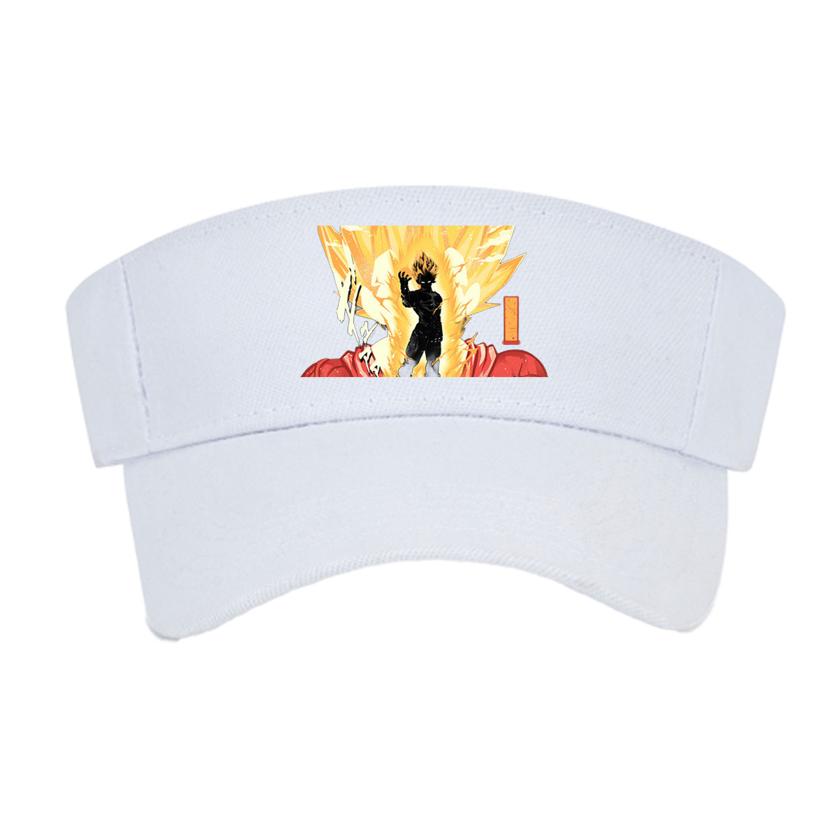 Super Saiyan Transformation: Dragon Ball Z Character in Radiant Aura -  Visor cap