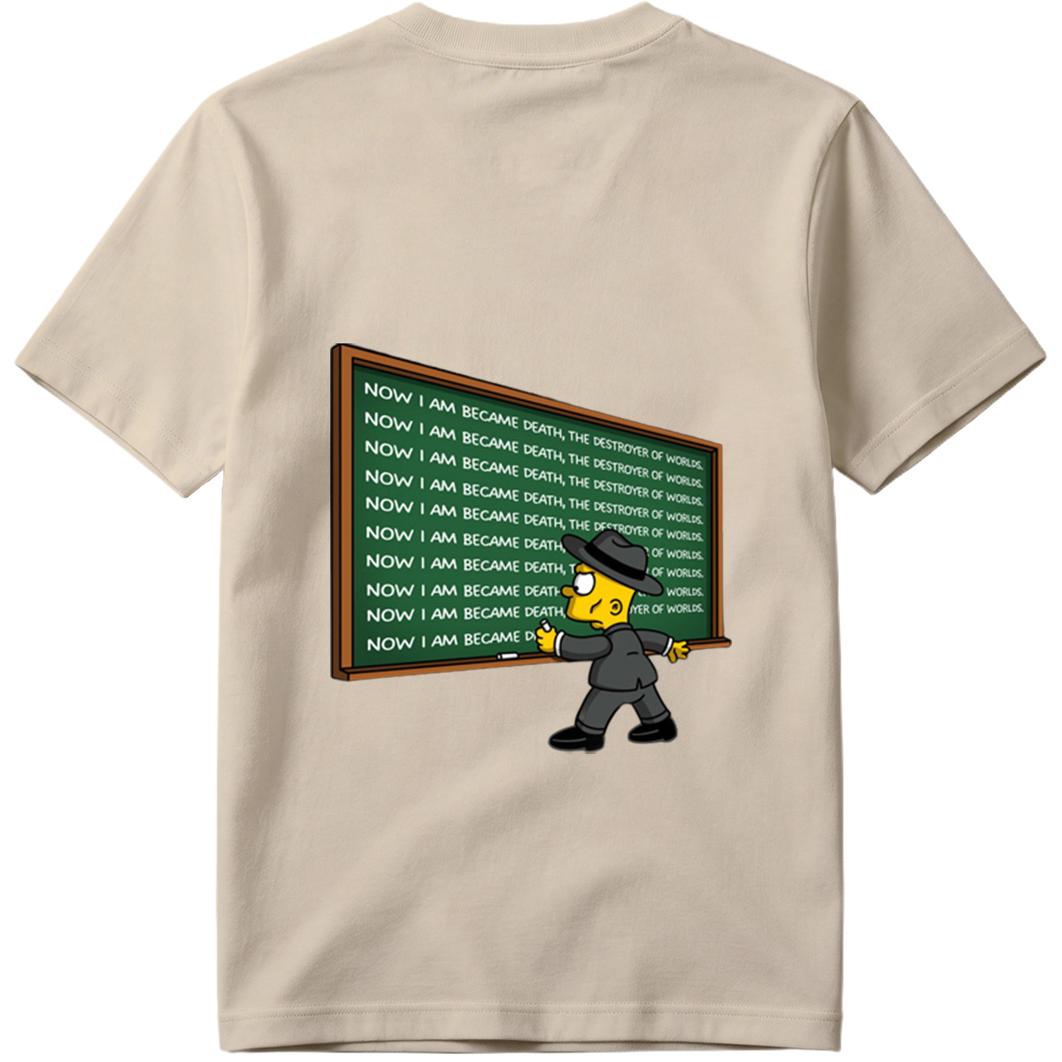 Simpsons Character Writes 
