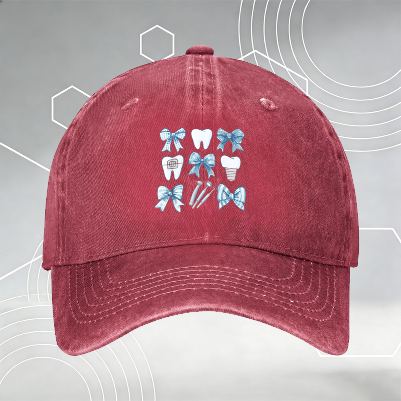 New Baseball Cap with Corgi Dog Wearing Sunglasses Print 