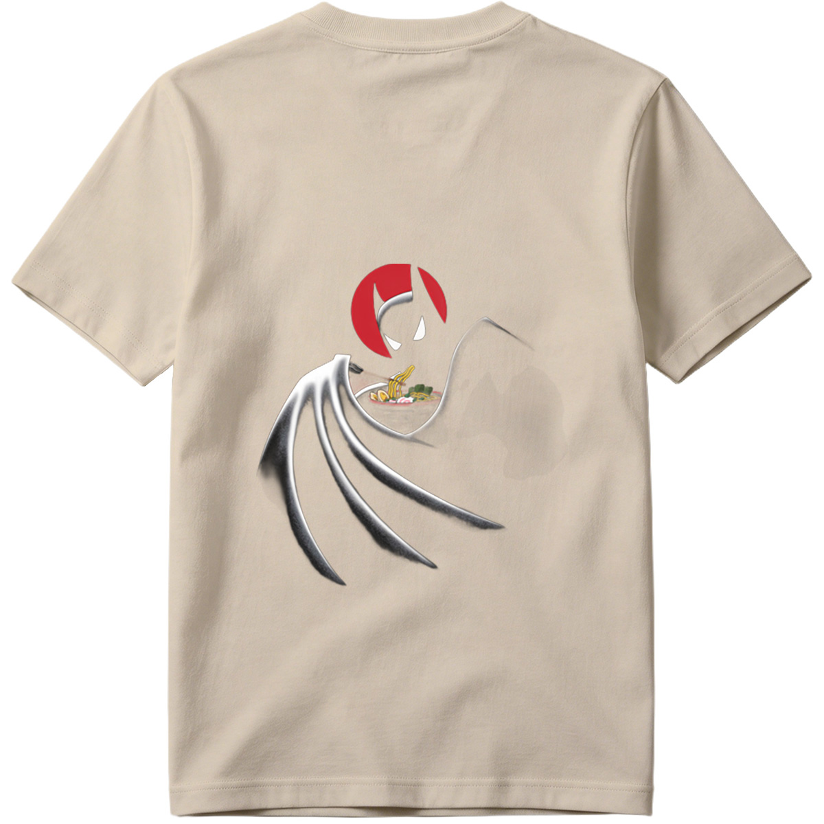 Batman Eating Ramen - Tee