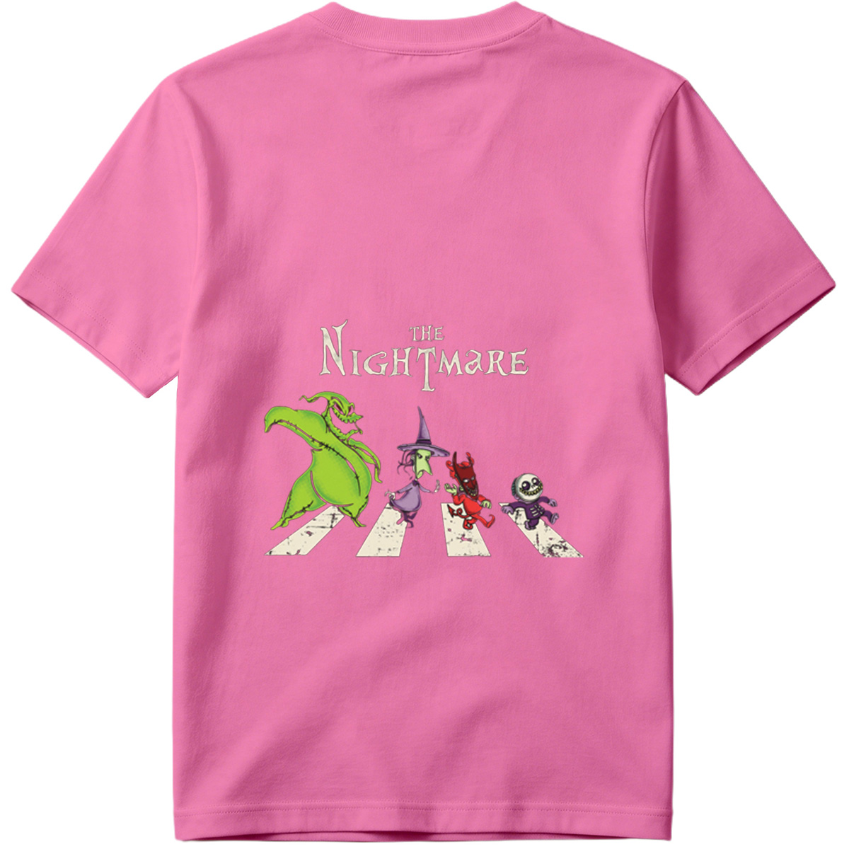 The Nightmare: Oogie Boogie, Witch, Devil, and Jack Skellington Crossing - Tee