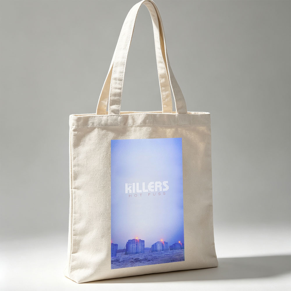 The Killers Desert Buildings Under Twilight Sky - Canvas tote bags