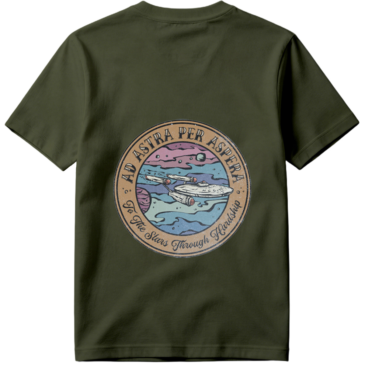 Star Trek: To the Stars Through Hardship - Tee