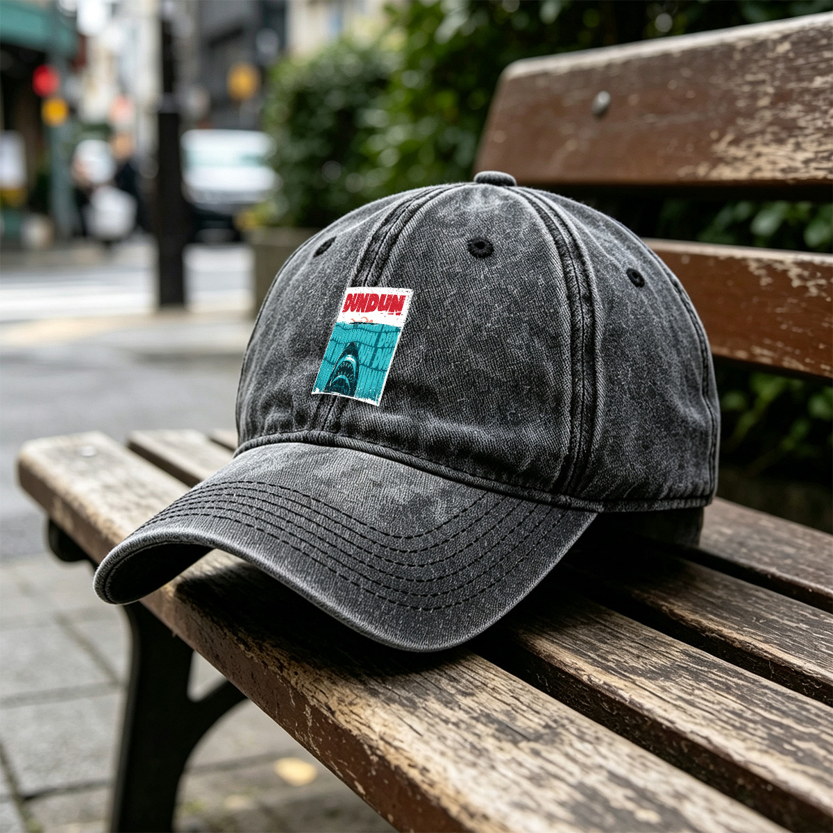 Jaws: The Shark's Return - Washed Denim - Baseball Cap