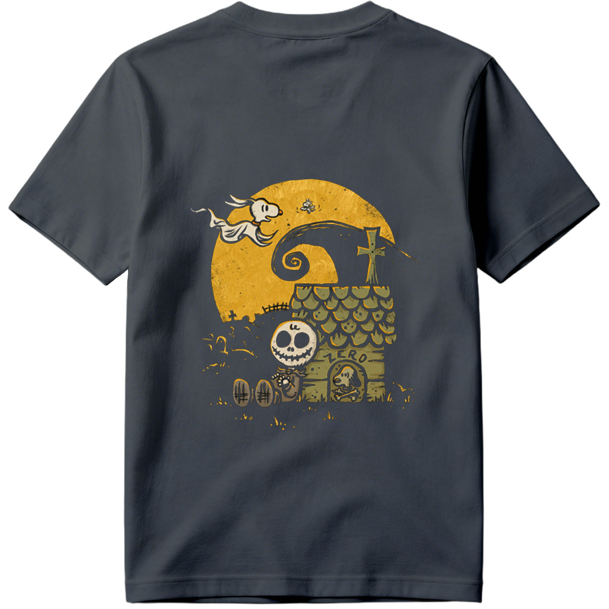 The Nightmare Before Christmas: Jack Skellington and Zero - Tee