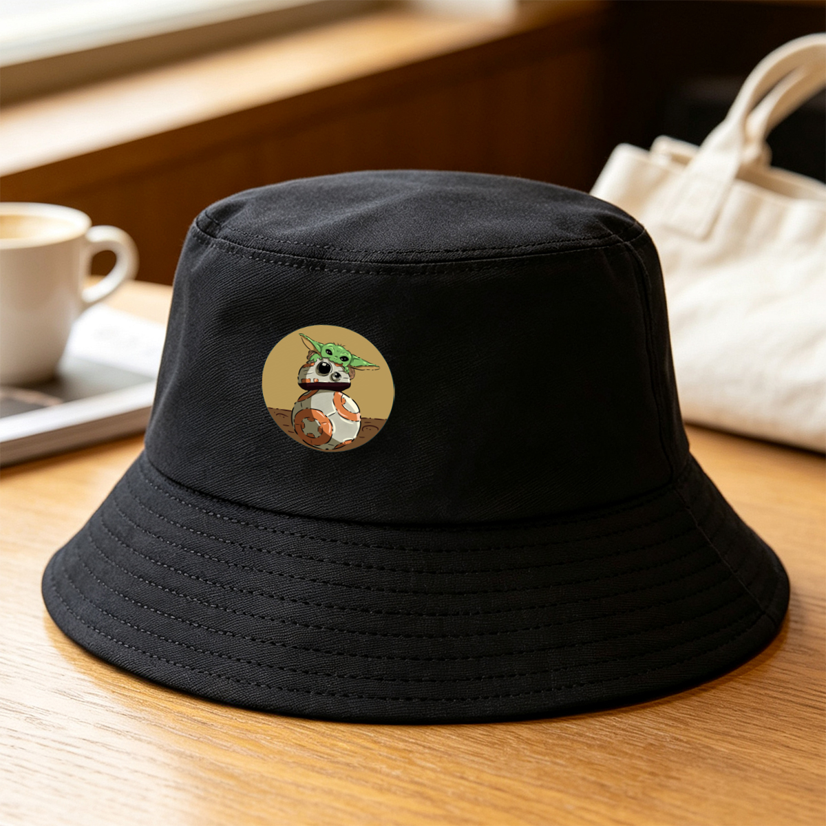 Baby Yoda and BB-8 - Fisherman's Hat