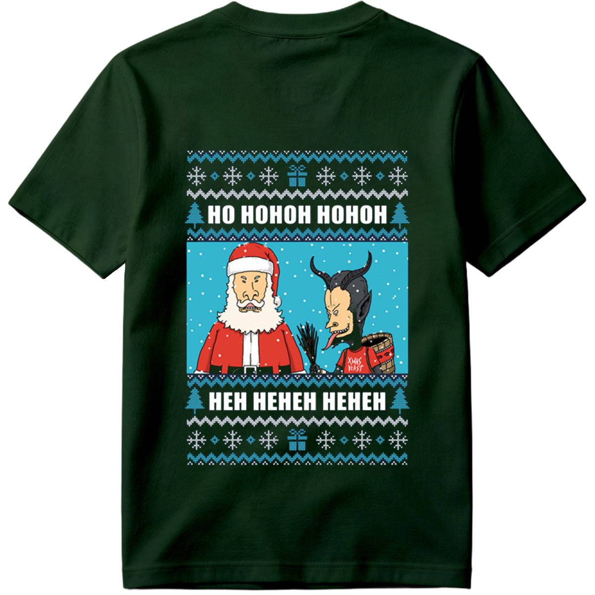 Santa and the Xmas Beast: Ho Ho Ho, Heh Heh Heh - Tee